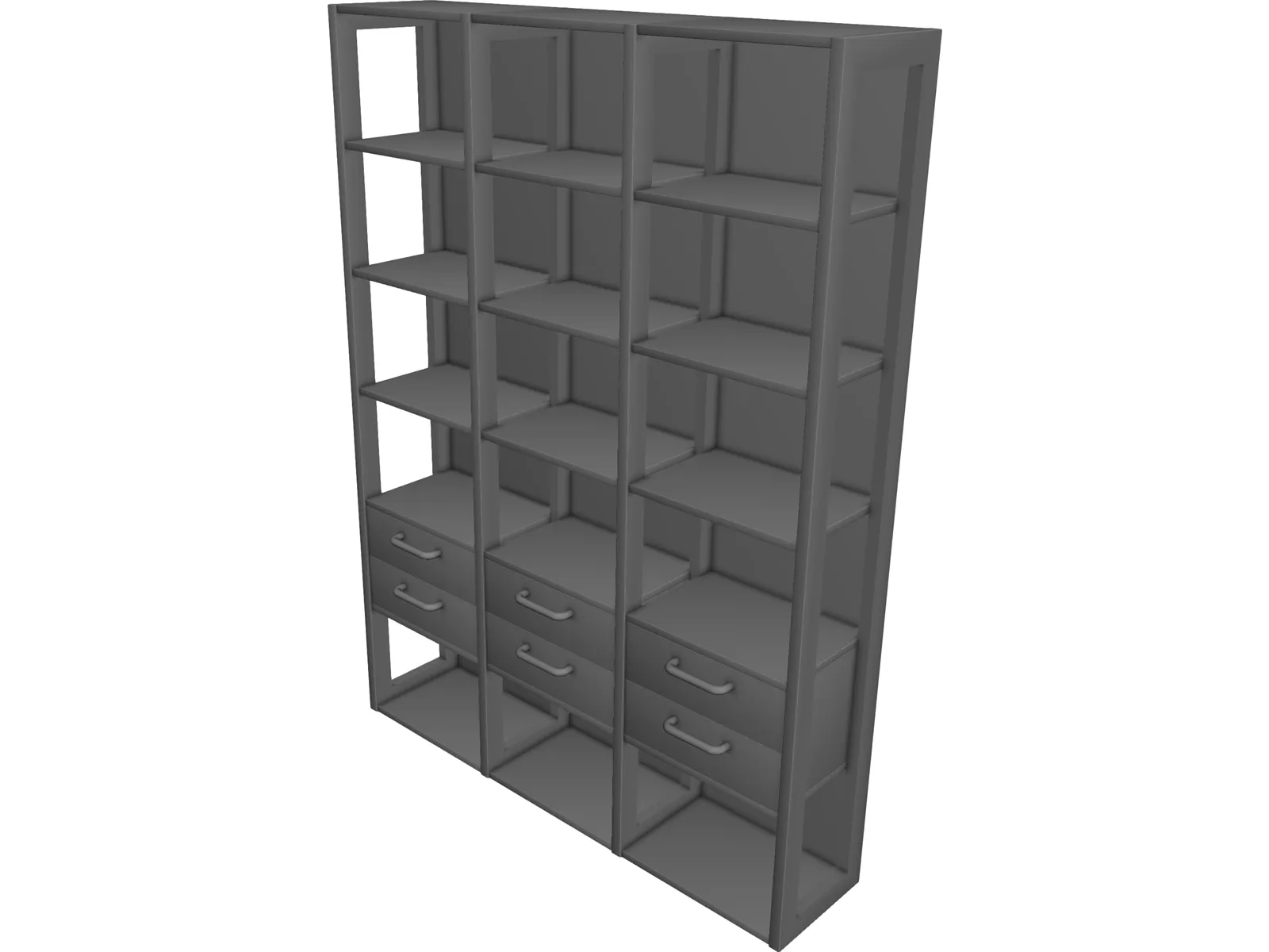 Rack 3D Model main preview