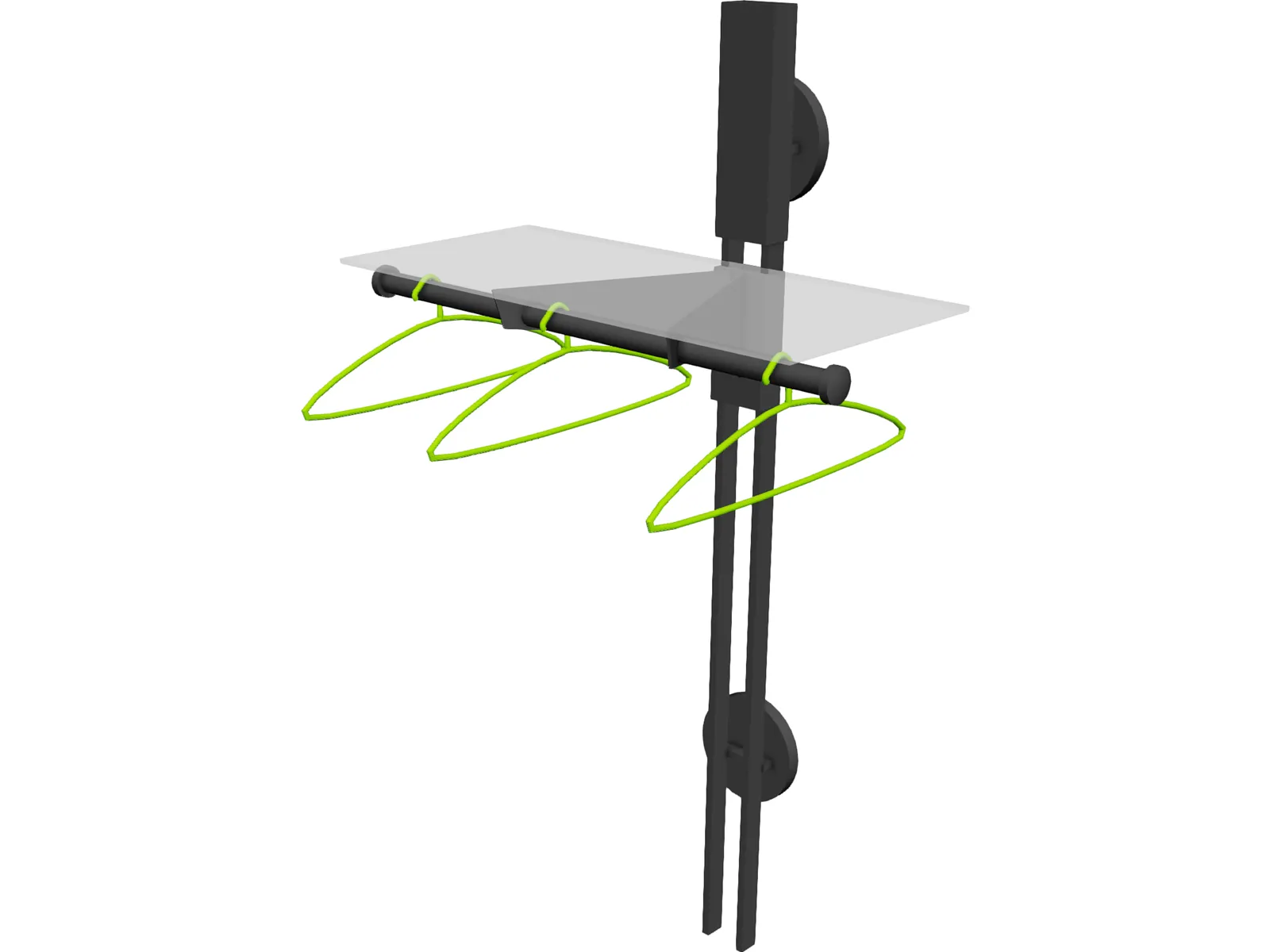 Rack 3D Model main preview