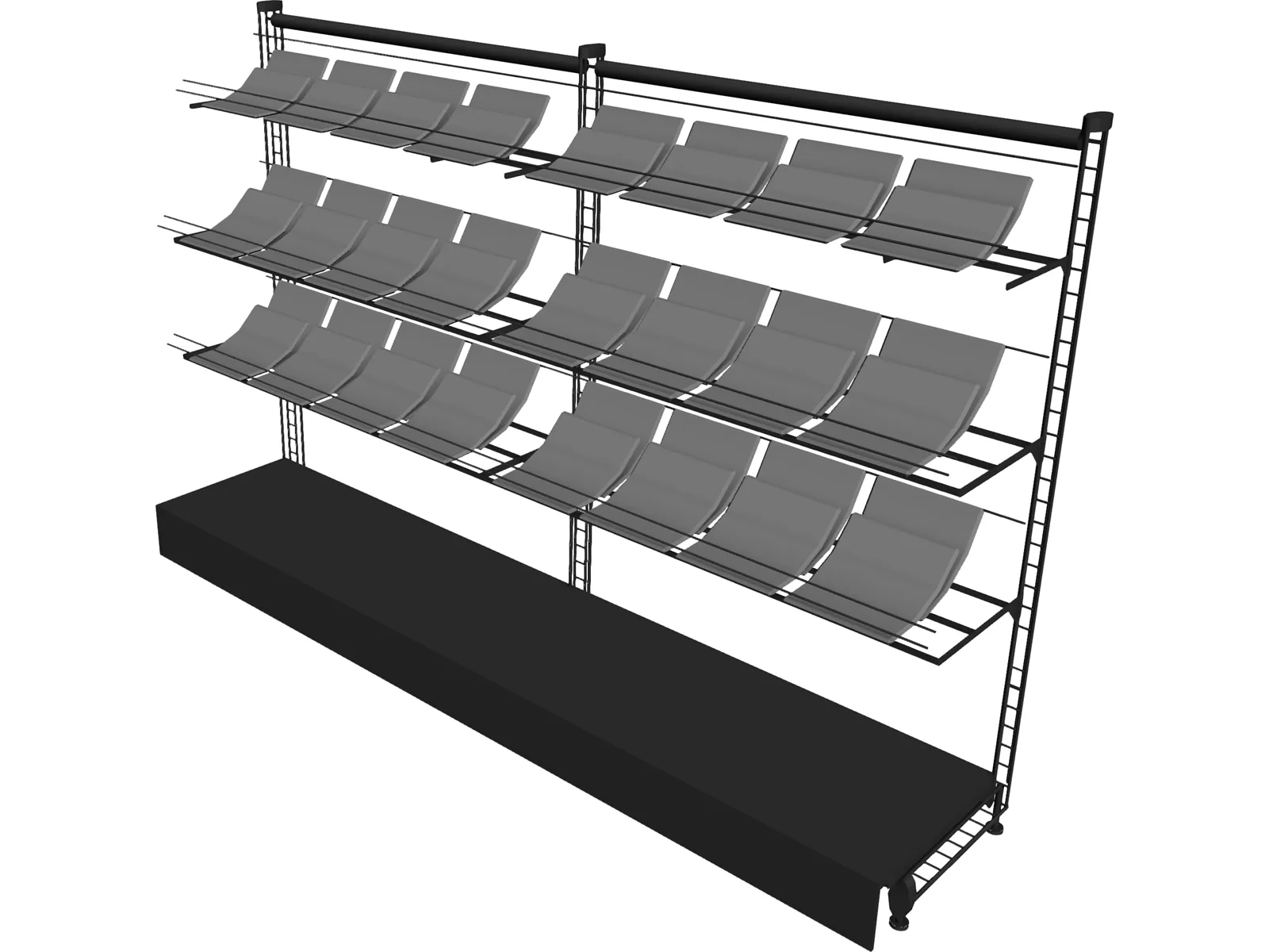 Stand 3D Model main preview