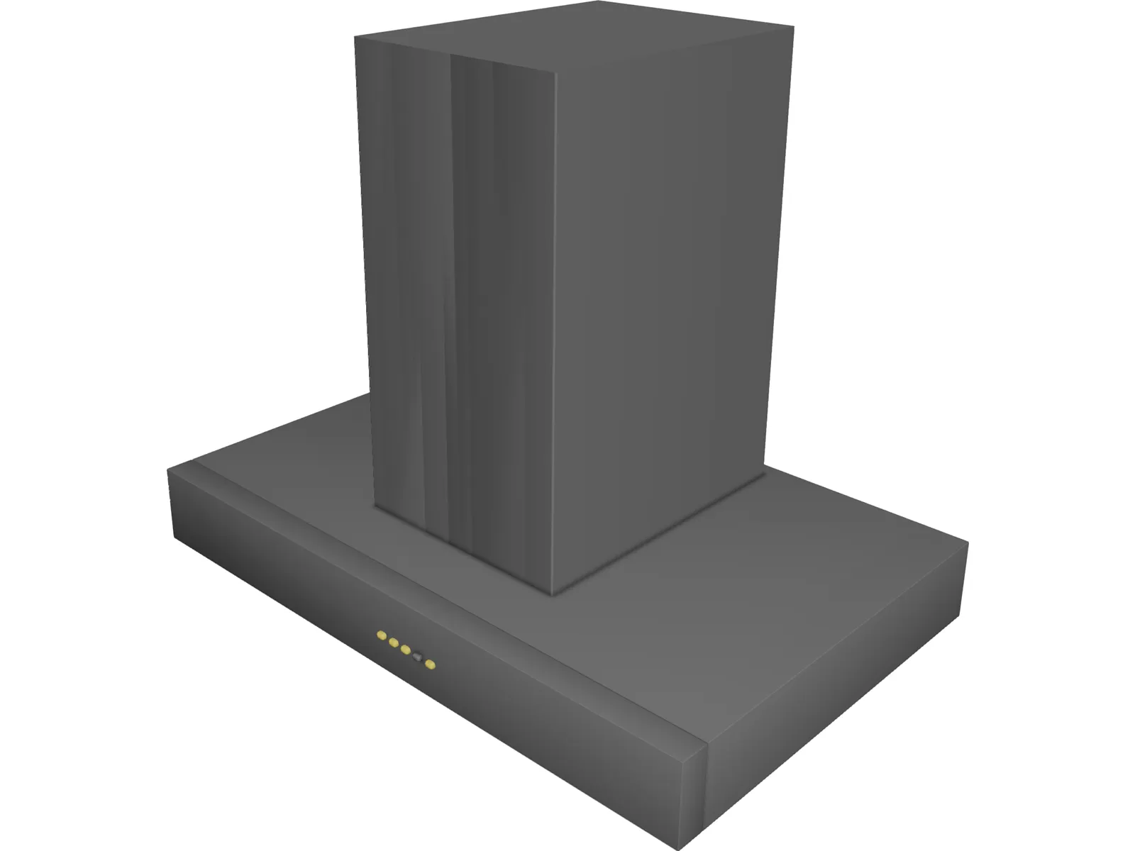 Vent 3D Model main preview