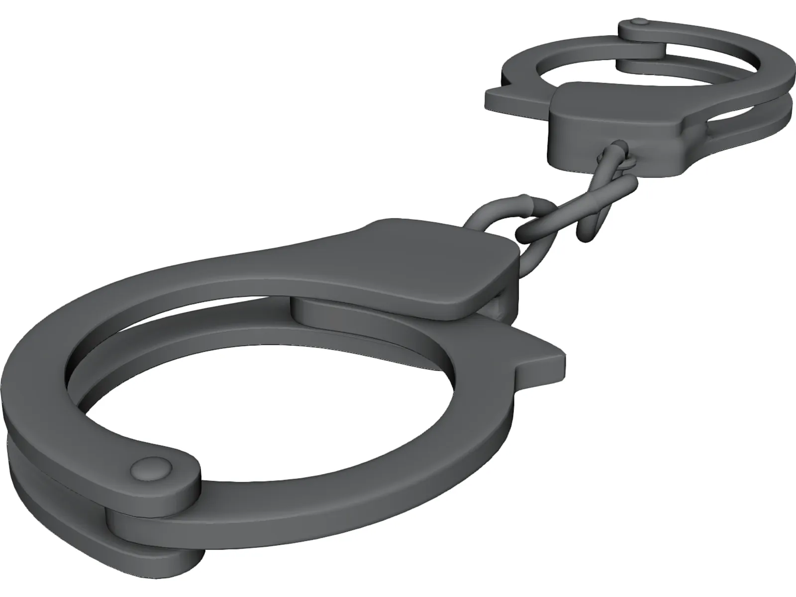 Handcuffs 3D Model main preview