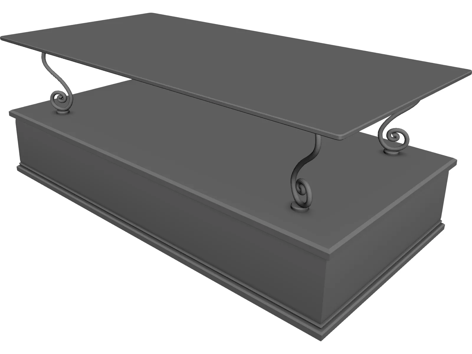 Table Odium 3D Model main preview