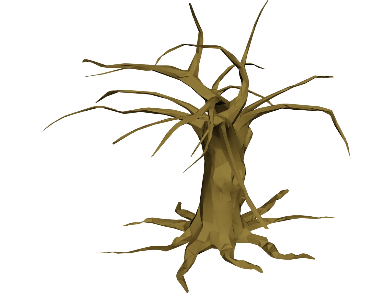 Old Tree 3D Model main preview