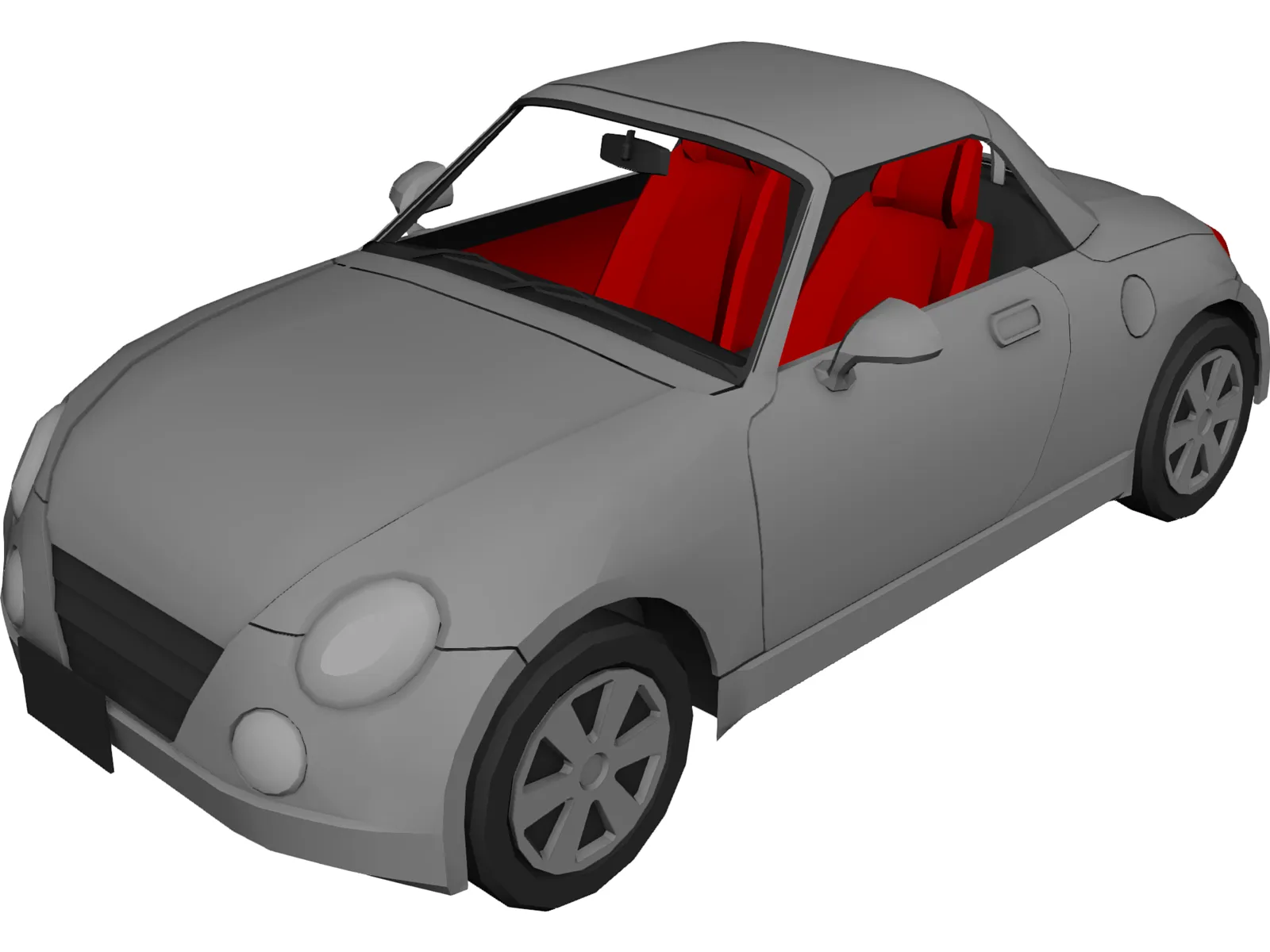 Daihatsu Copen 3D Model main preview