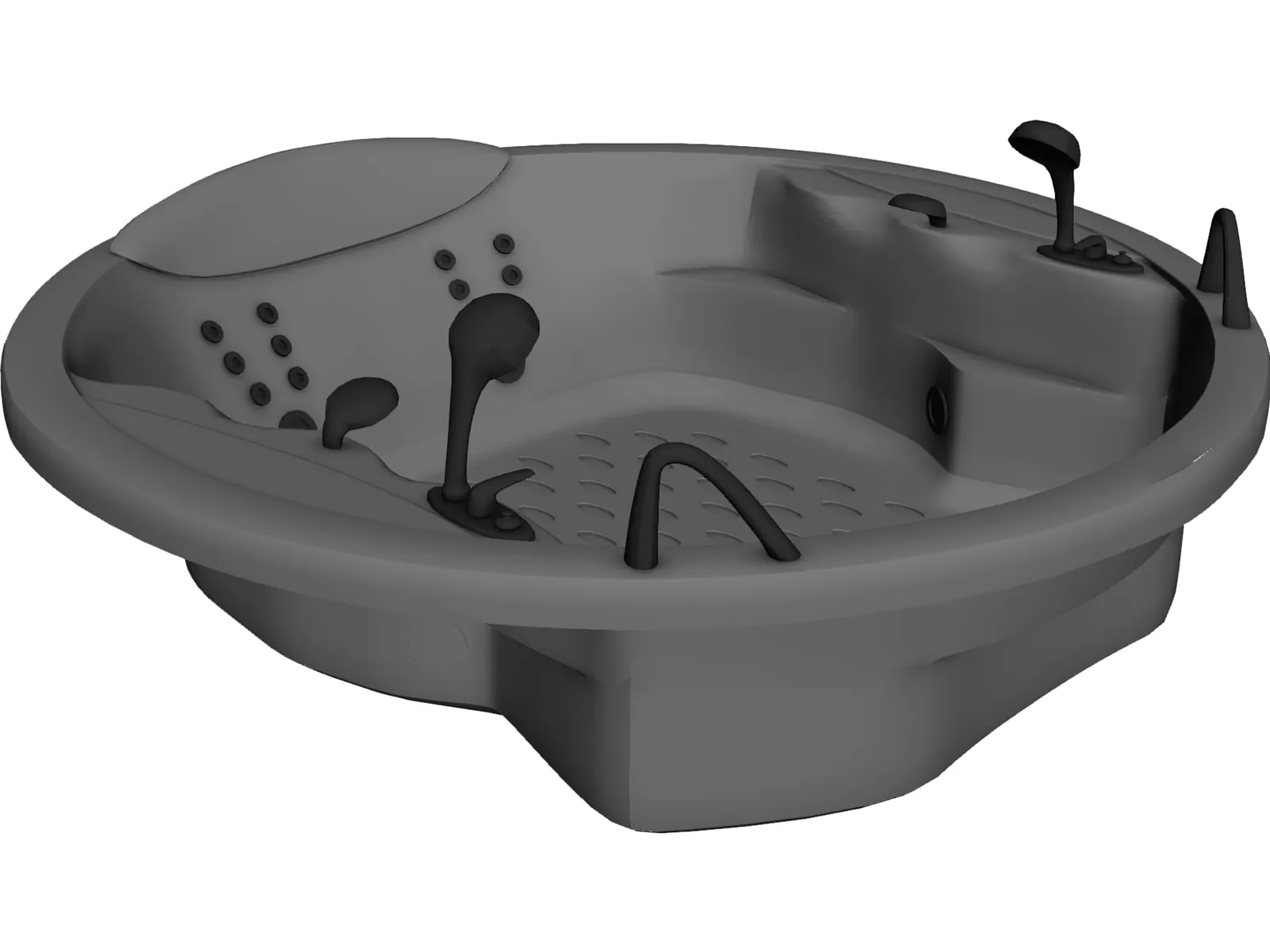 Bath 3D Model main preview