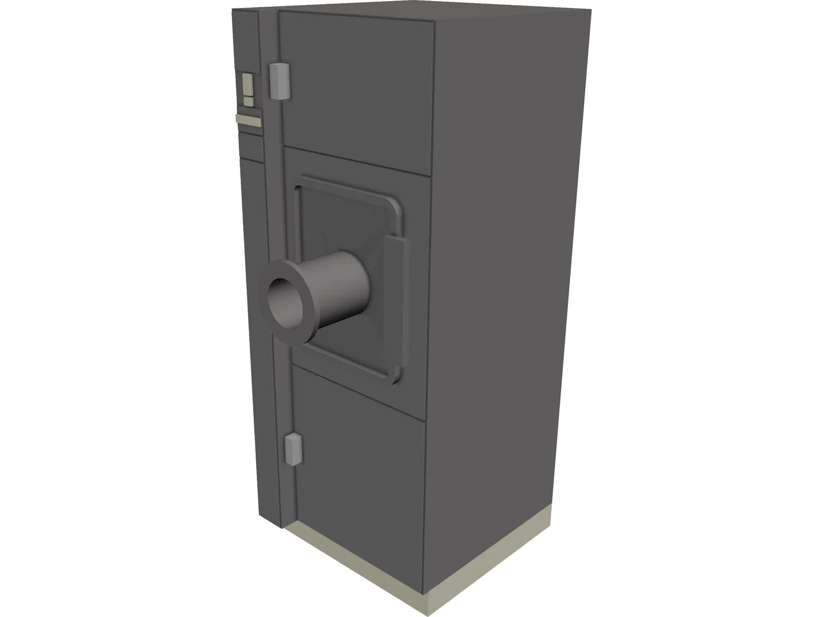 Decontamination Cabinet 3D Model main preview