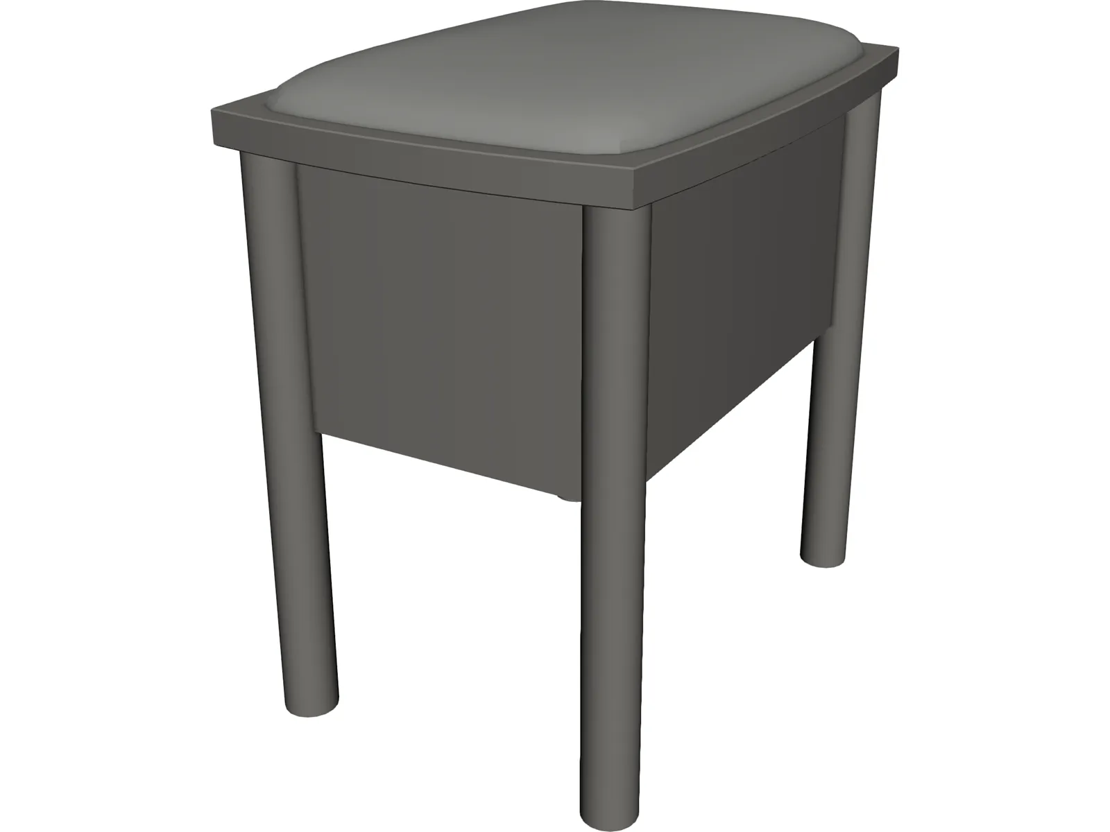Puff 3D Model main preview