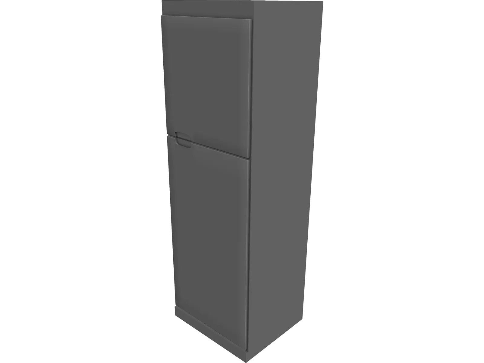 Refregerator 3D Model main preview