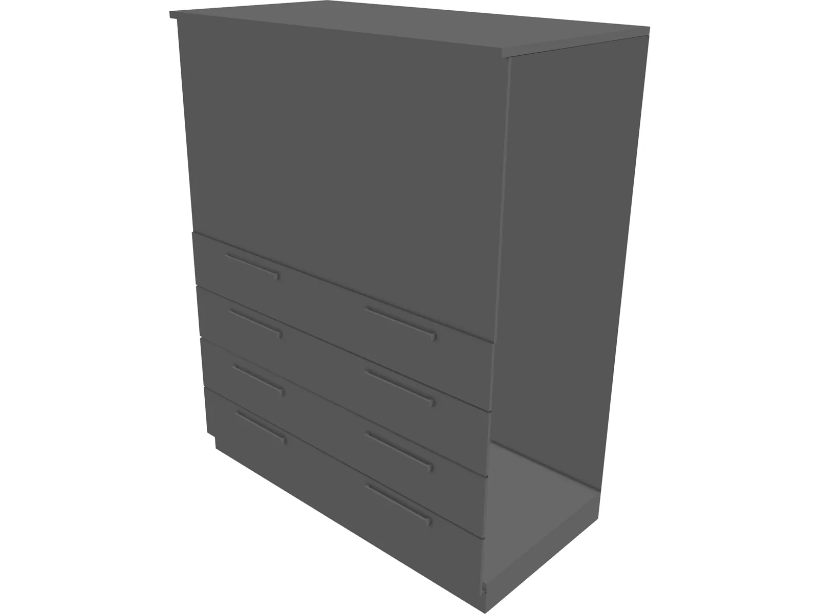 Closet 3D Model main preview