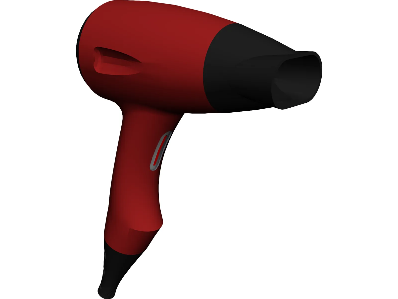 Hair Dryer 3D Model main preview
