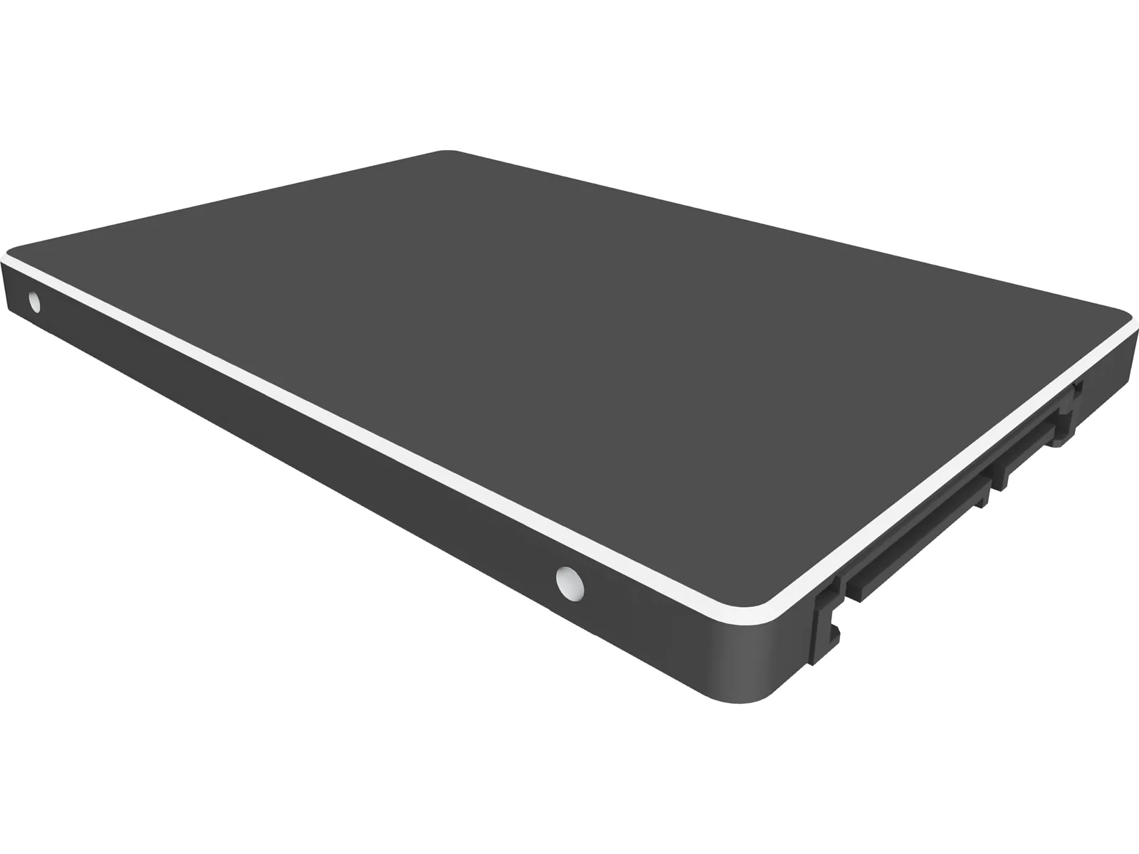 Samsung SSD 850 Pro 3D Model main preview