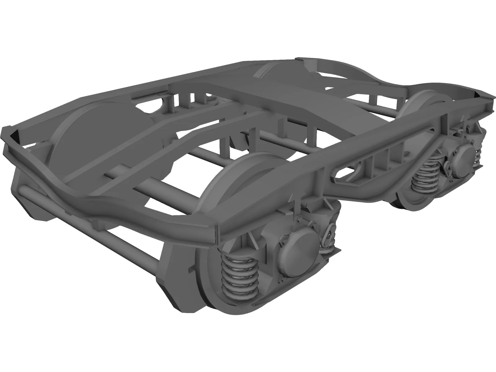 Y-25 Bogie 3D Model main preview