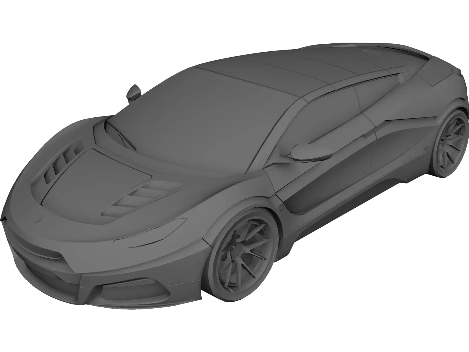 Savage Rivale Roadyacht 3D Model main preview