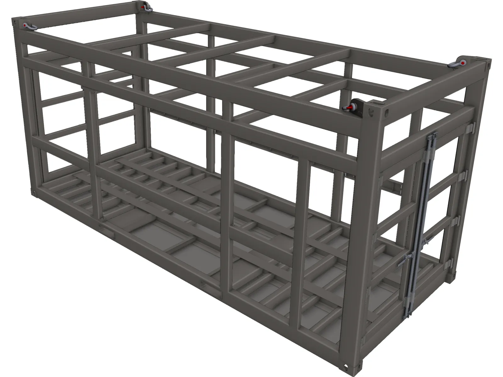 Offshore Container Frame 3D Model main preview