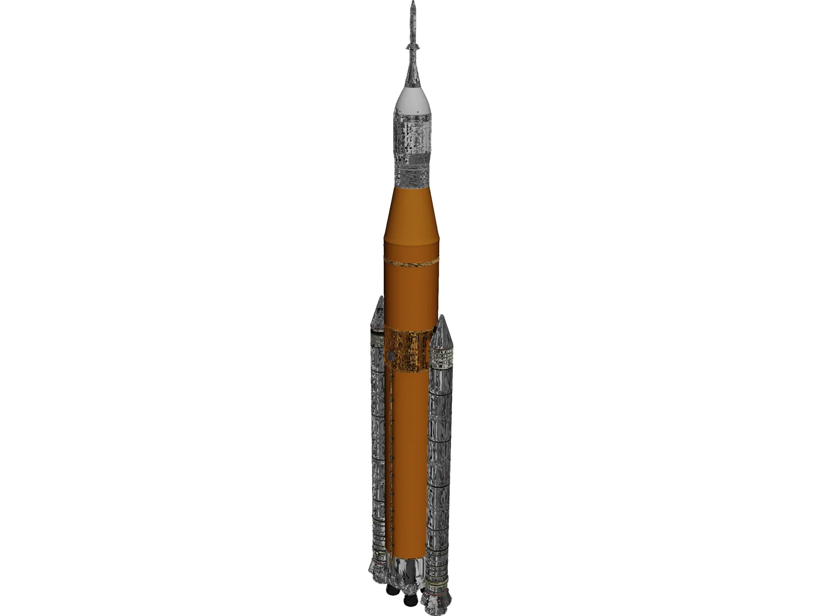 Space Launch System SLS 3D Model main preview