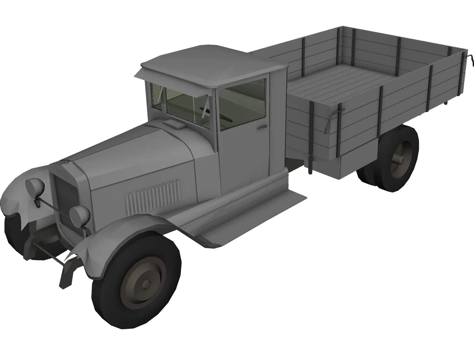 ZIS 5 3D Model main preview