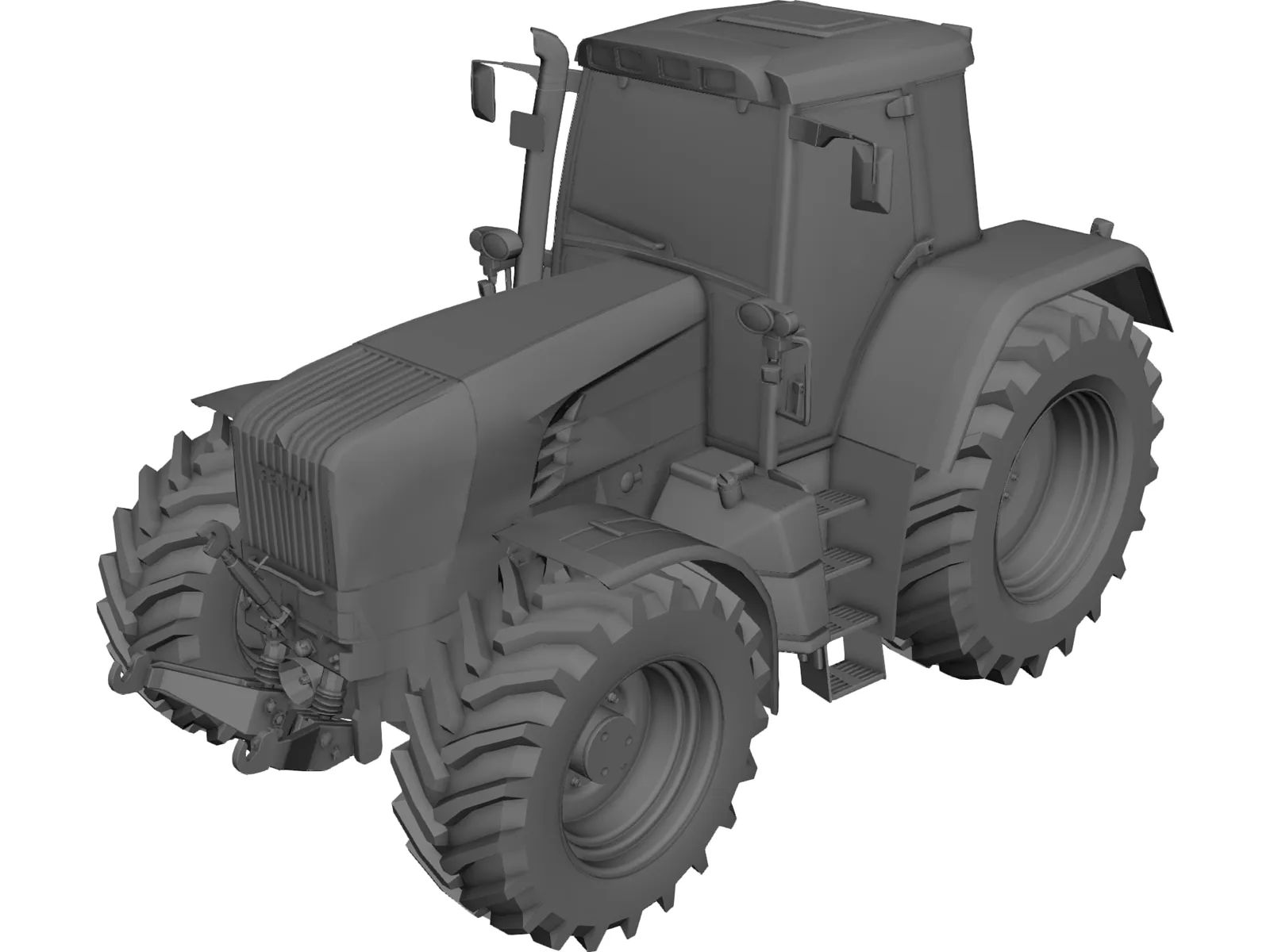 Fendt Vario 930 3D Model main preview
