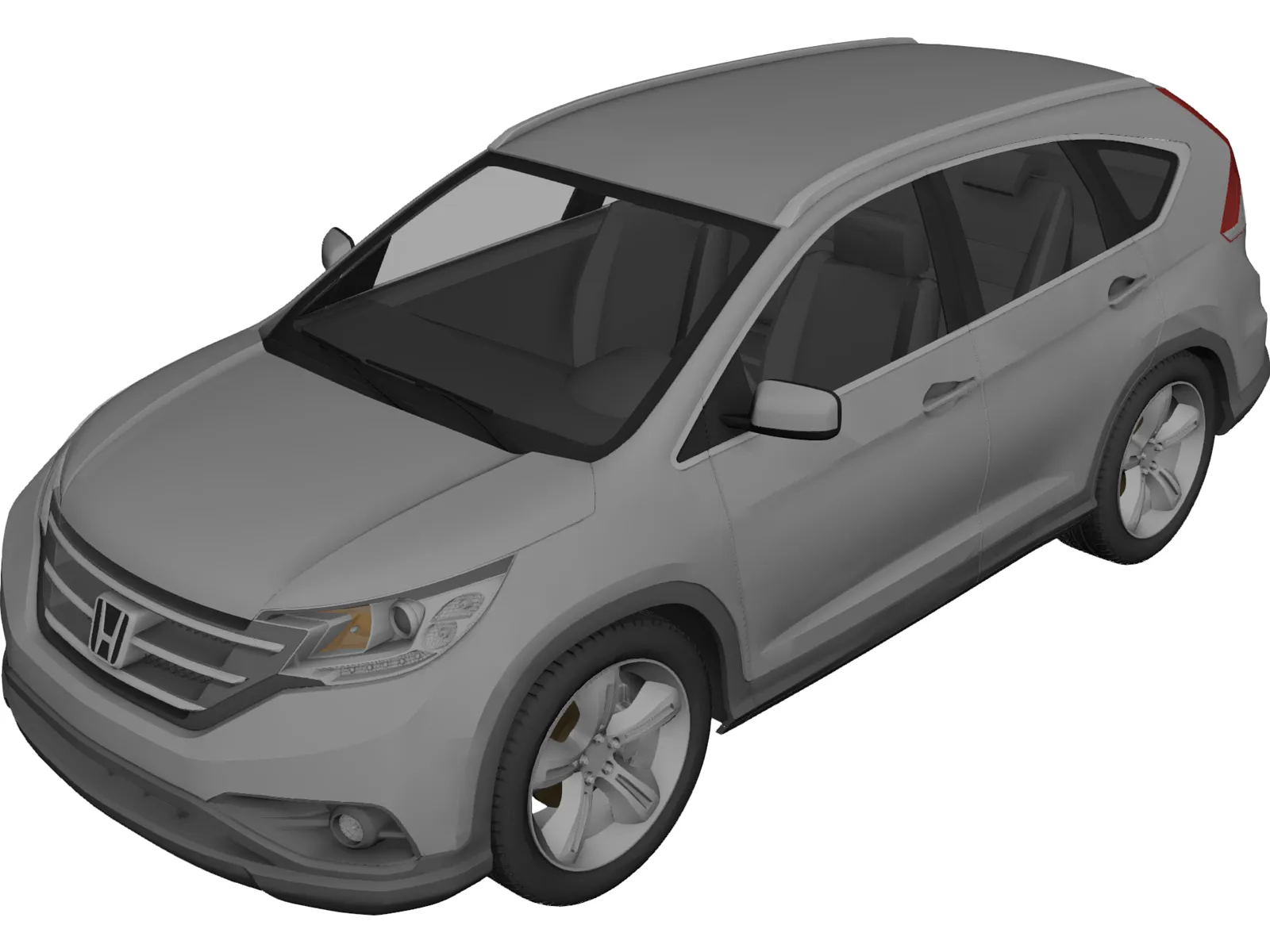 Honda CR-V (2013) 3D Model main preview