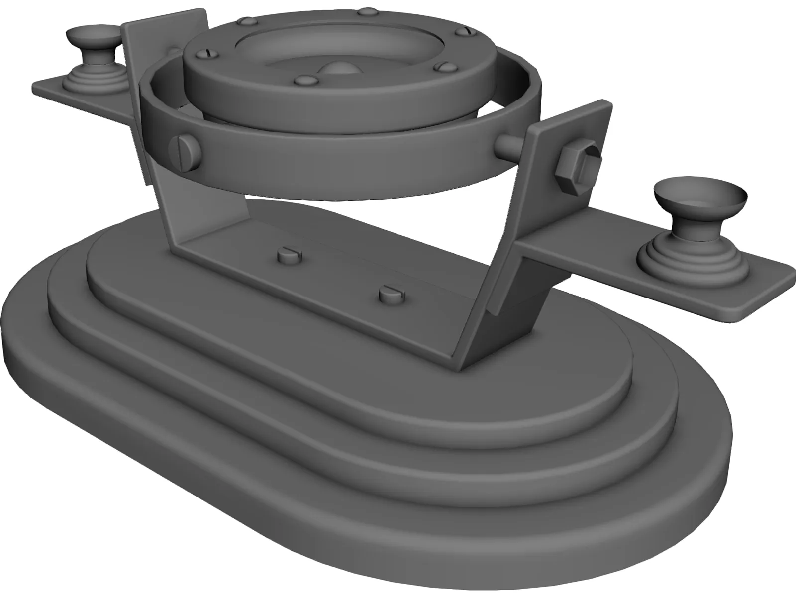 Compass 3D Model main preview