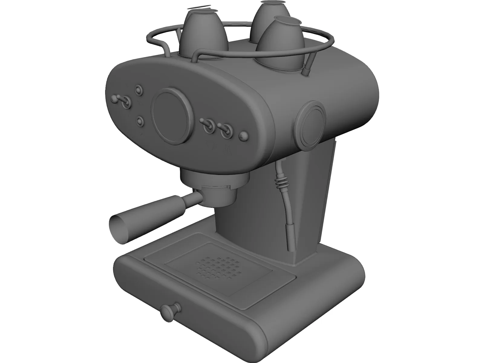 Coffee Maker 3D Model main preview