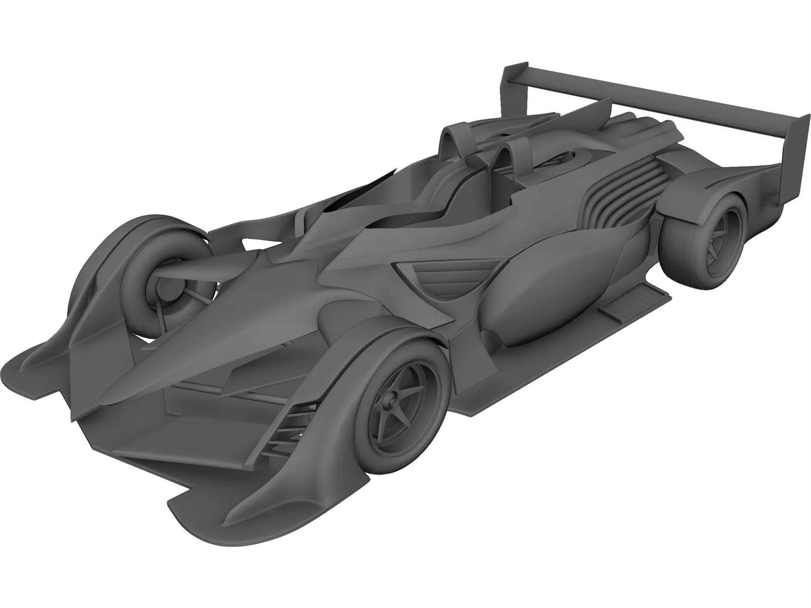 Lamborghini PML-F F1 Concept 3D Model main preview