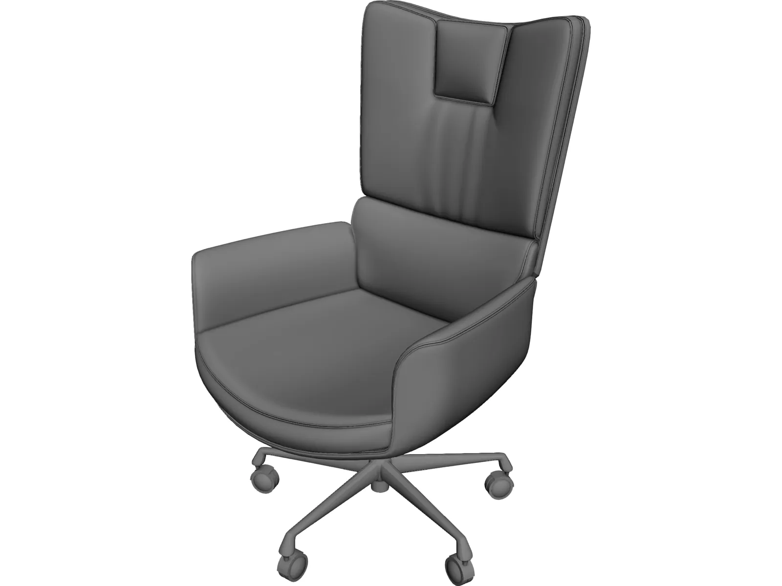 Chair 3D Model main preview
