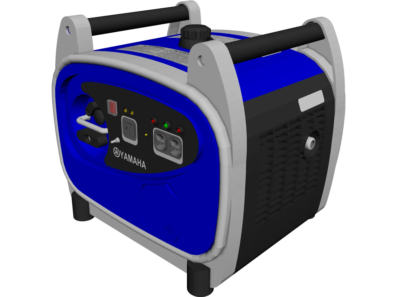 Yamaha EF2400iS Generator 3D Model main preview