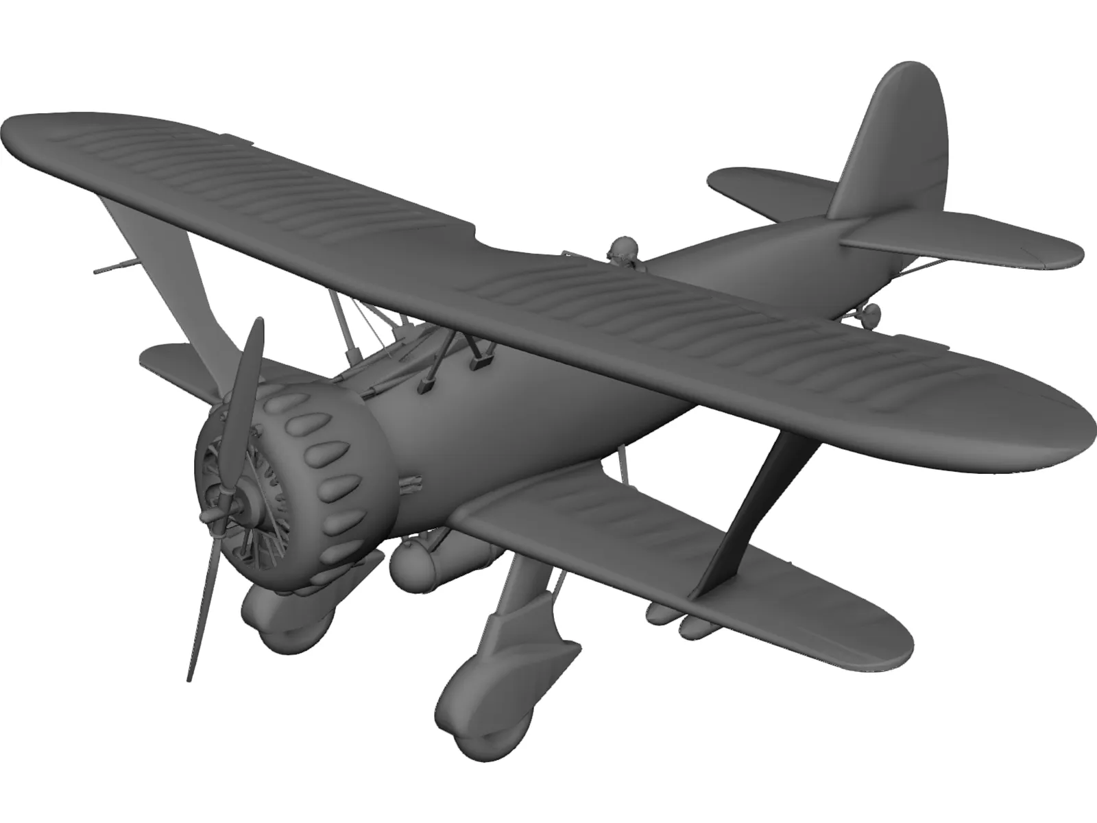 Henshel HS-123A 3D Model main preview