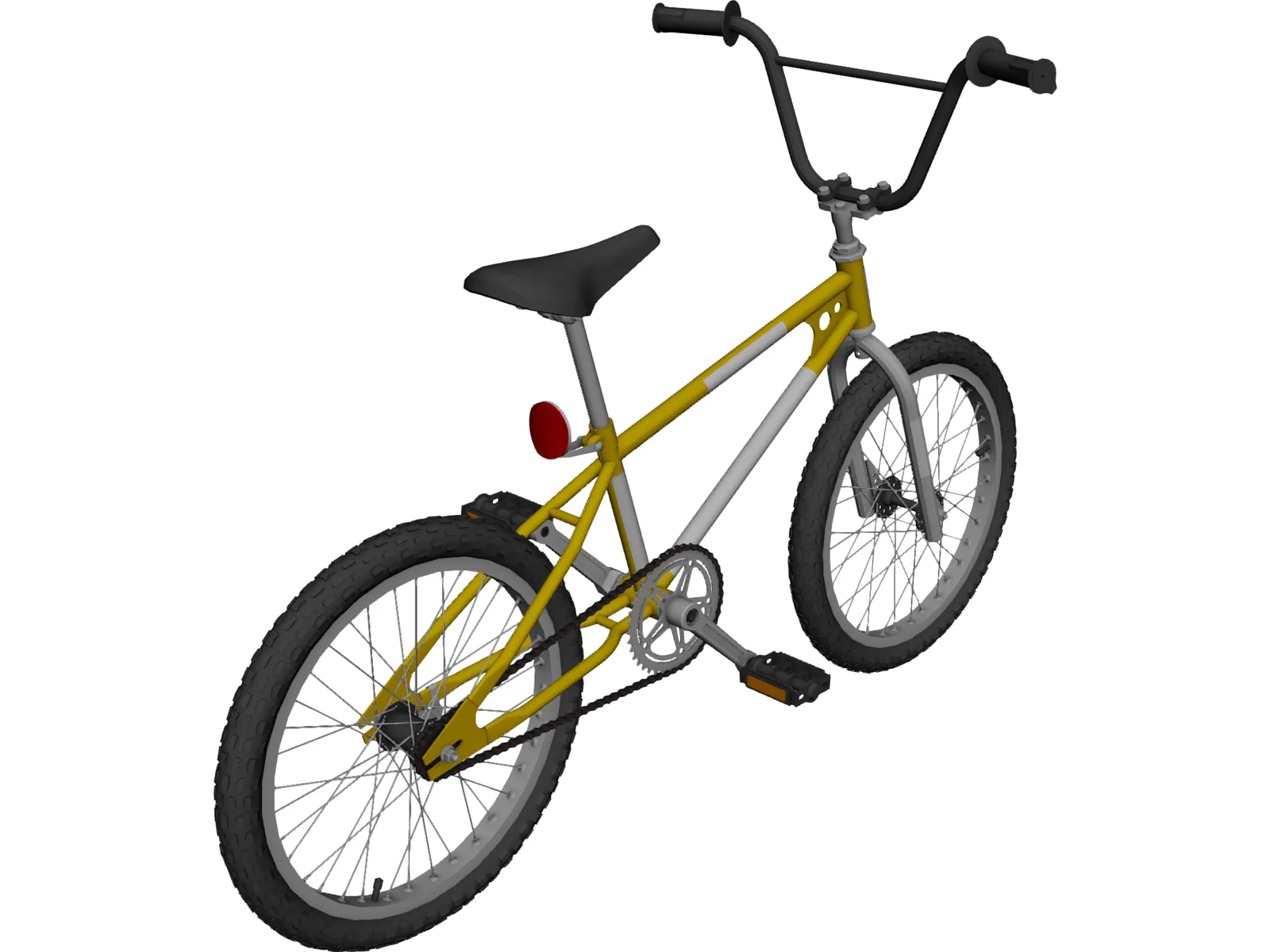 Bike 3D Model main preview