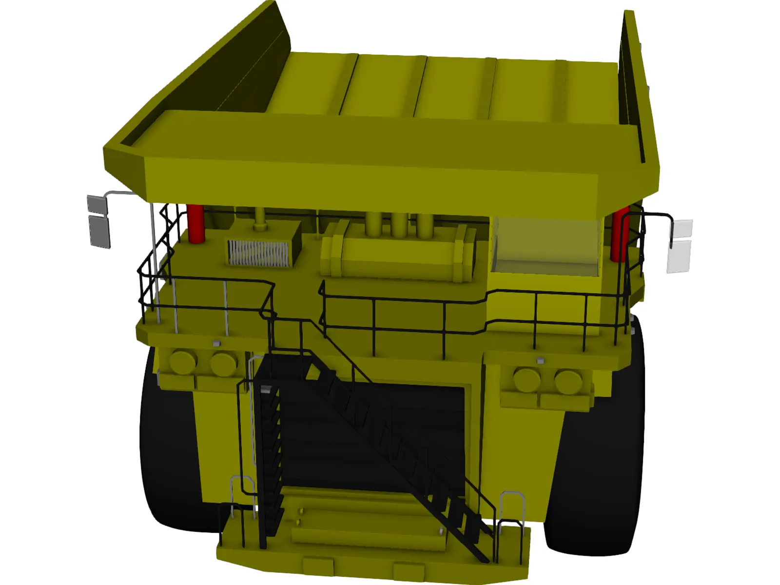 Dumper 3D Model main preview