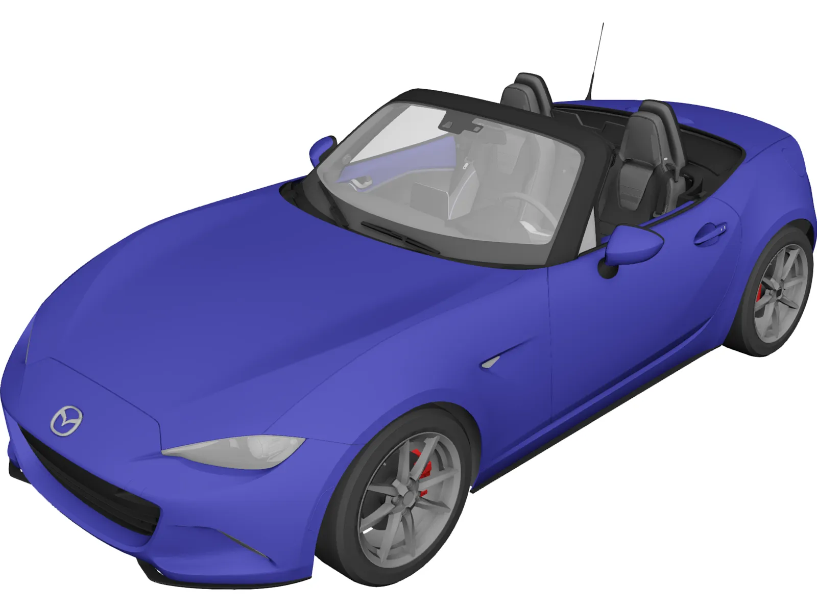 Mazda Miata (2016) 3D Model main preview
