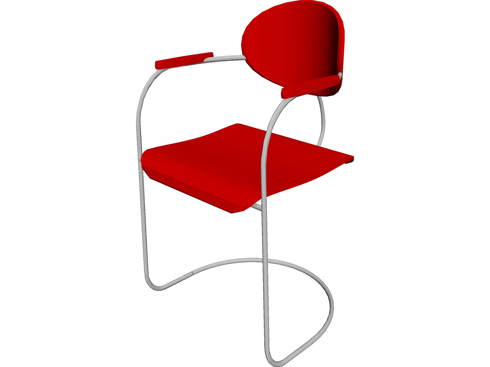 Chair 3D Model main preview