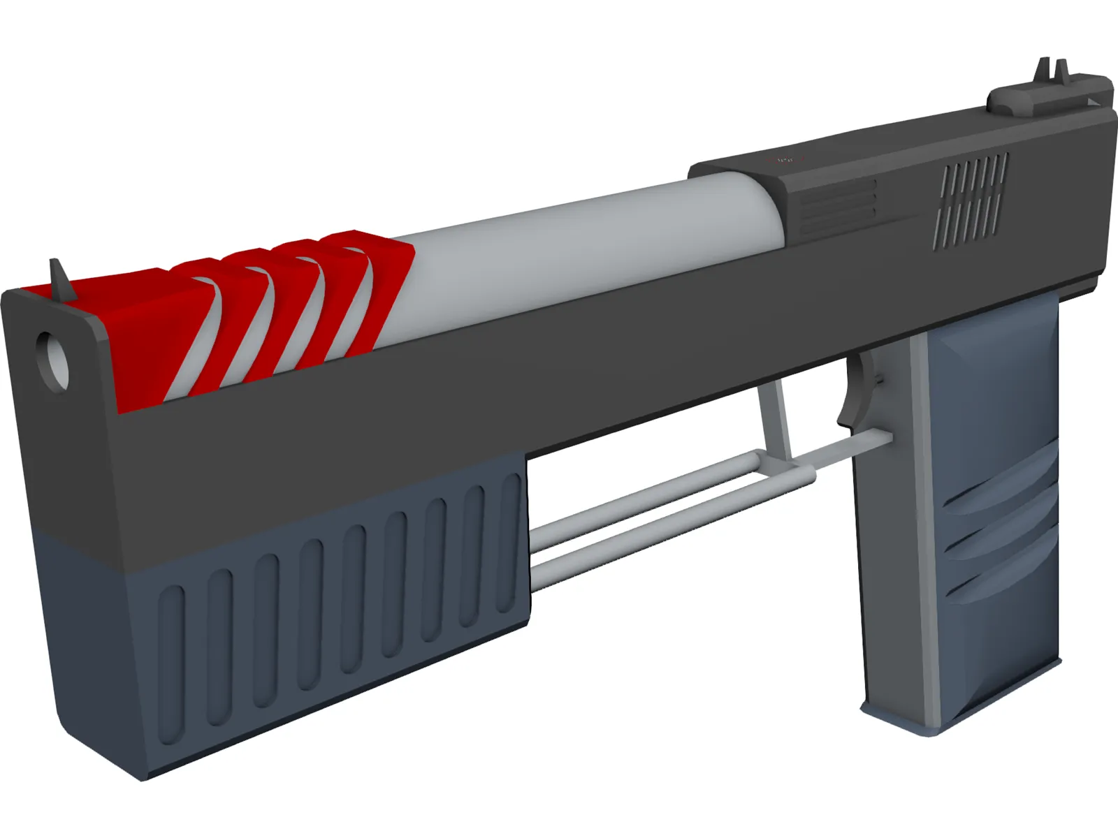 AZ-Waffe 3D Model main preview