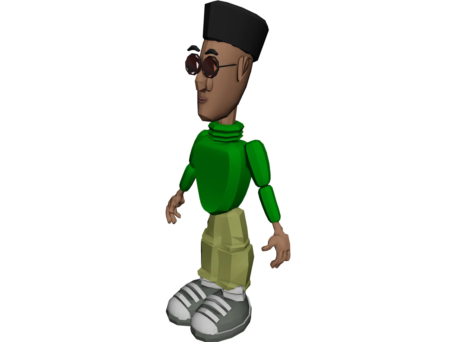 Marcus 3D Model main preview
