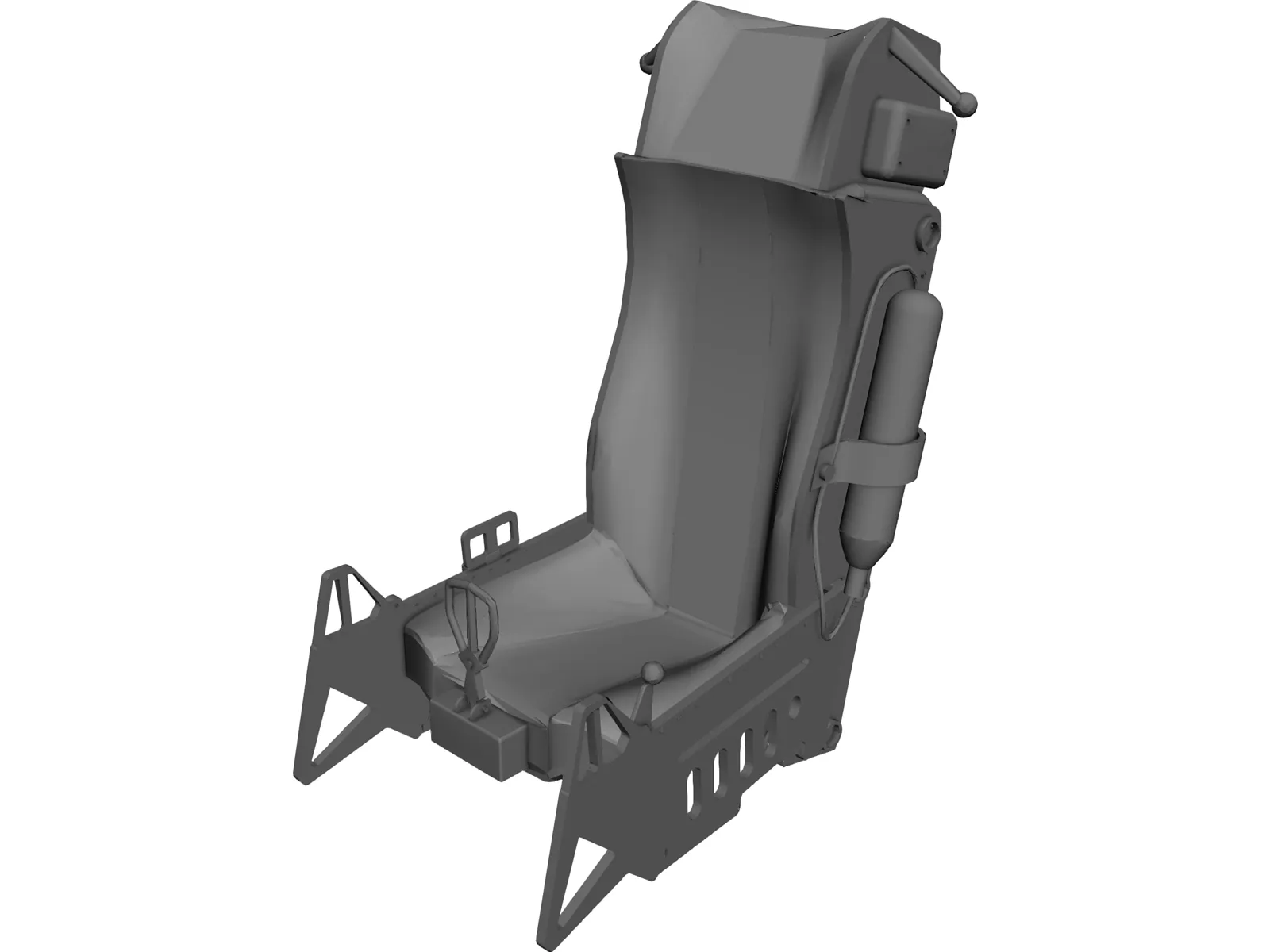Ejection Seat 3D Model main preview