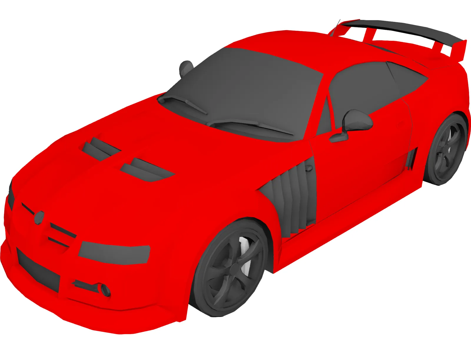 MG SVR 3D Model main preview