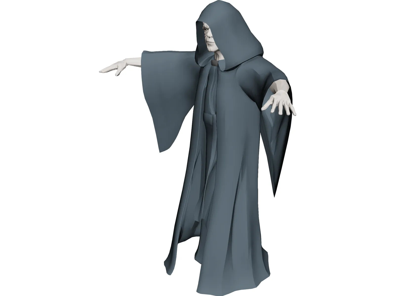 Star Wars Emperor 3D Model main preview