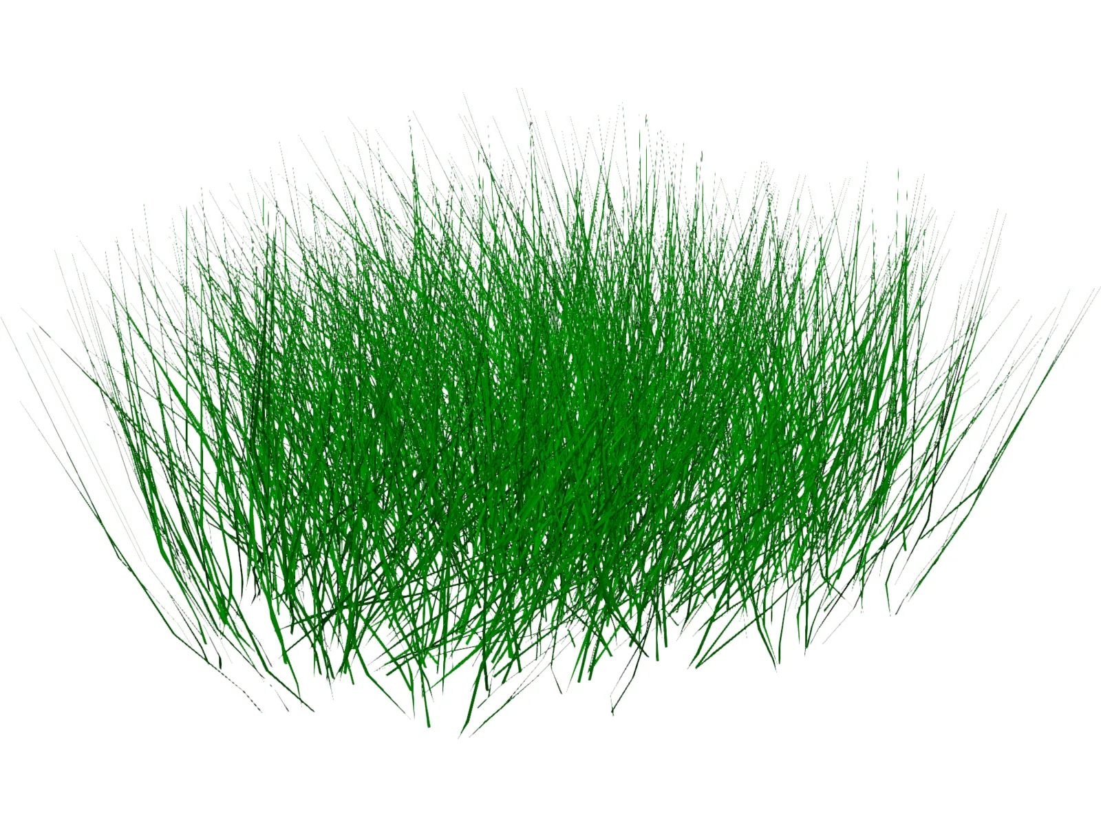 Grass 3D Model main preview