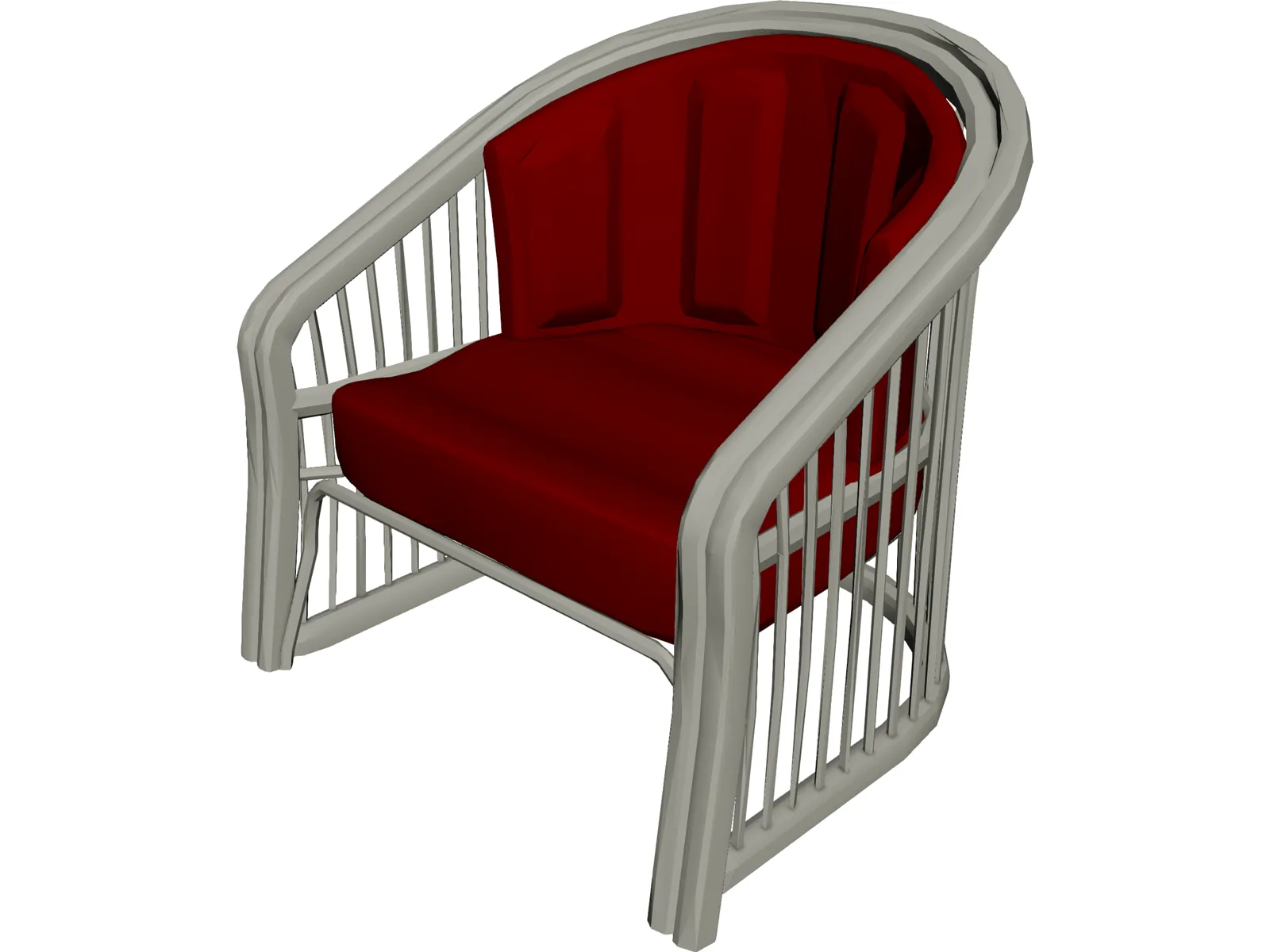 Chair 3D Model main preview