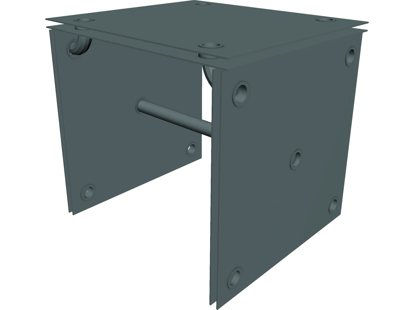 Hi-Tec Table 3D Model main preview