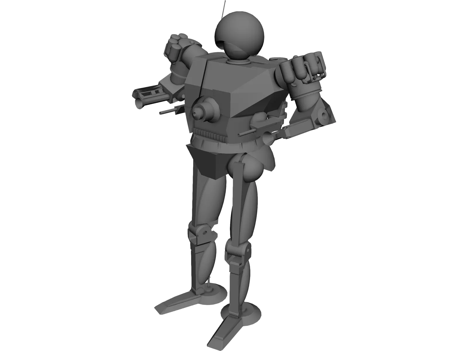 Firestarter 3D Model main preview