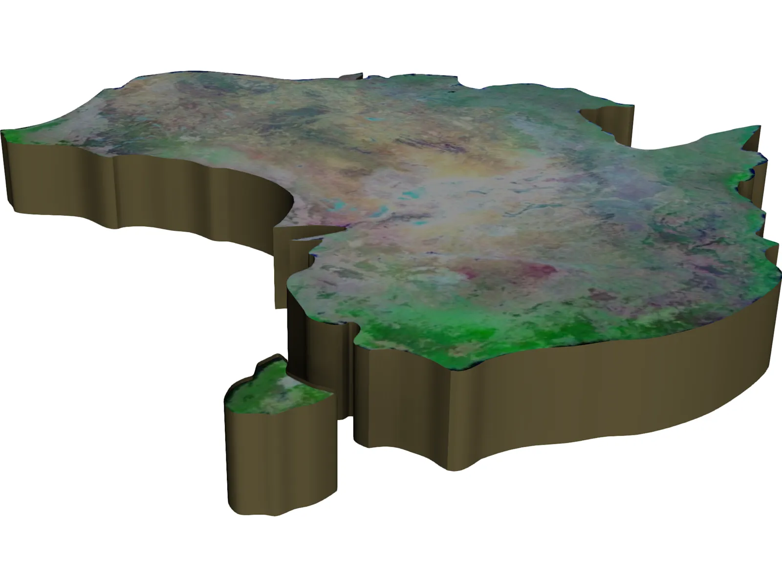 Australia 3D Model main preview
