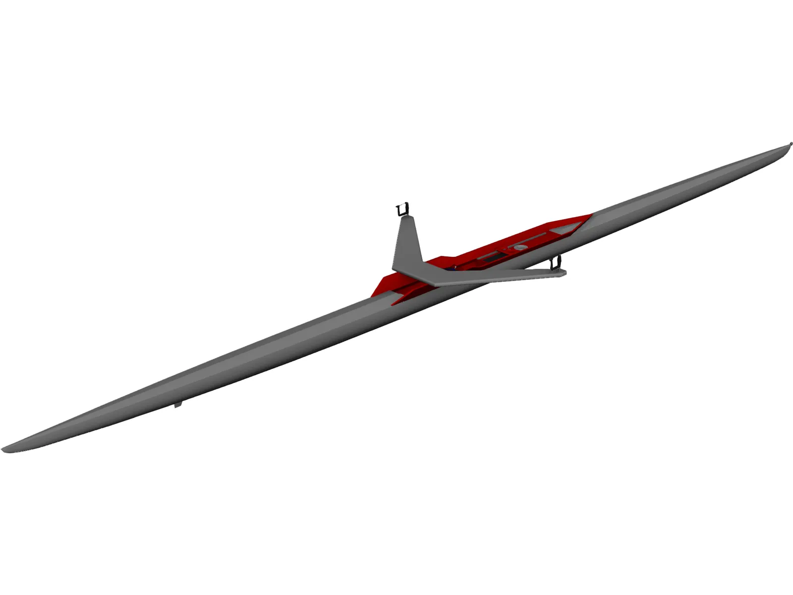 Stampfli Rowingboat 3D Model main preview