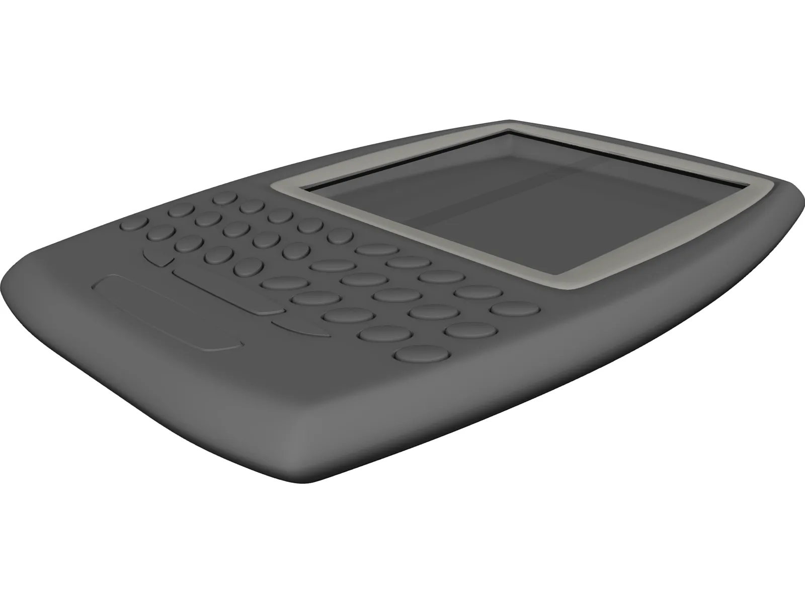 BlackBerry PDA 3D Model main preview