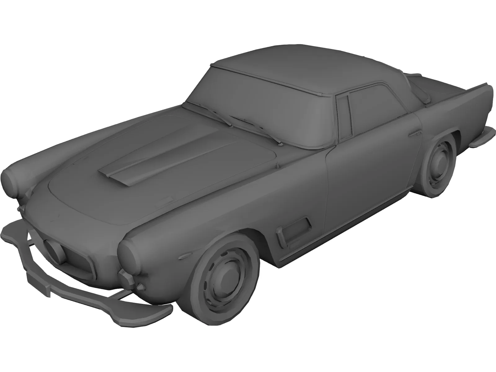 Maserati 3500 GT (1960) 3D Model main preview