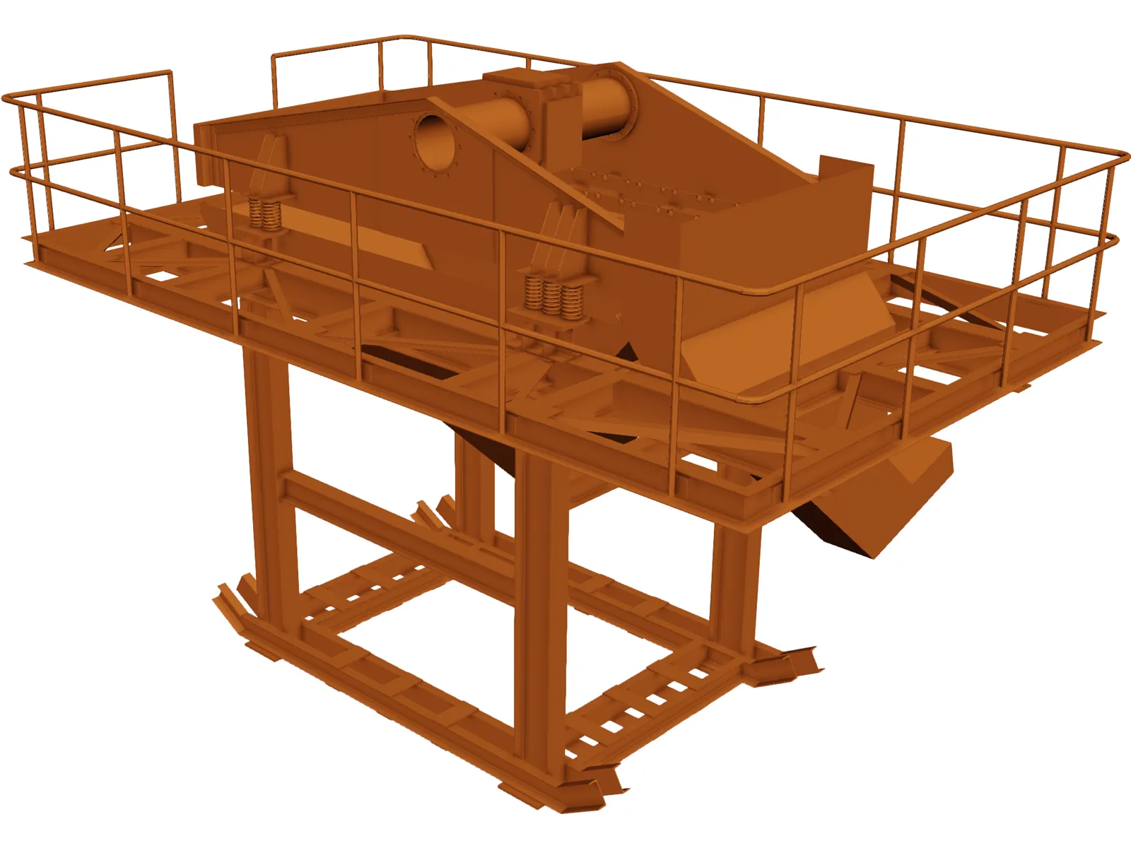 De-Watering Sandscreen 3D Model main preview