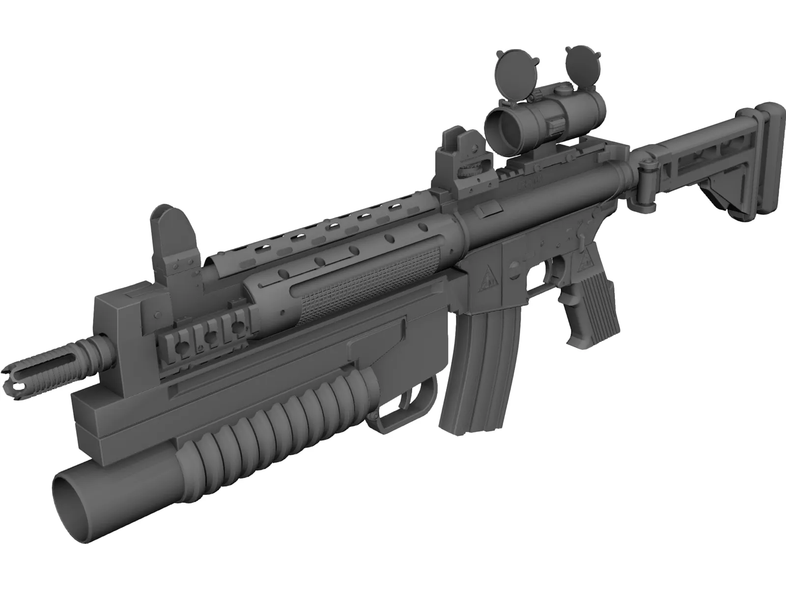 LR-300 3D Model main preview