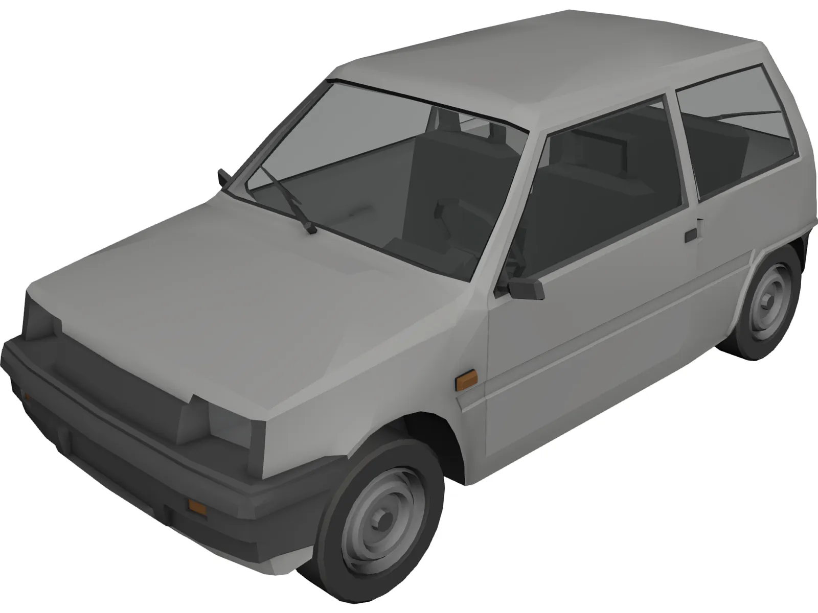 VAZ 1111 Oka 3D Model main preview