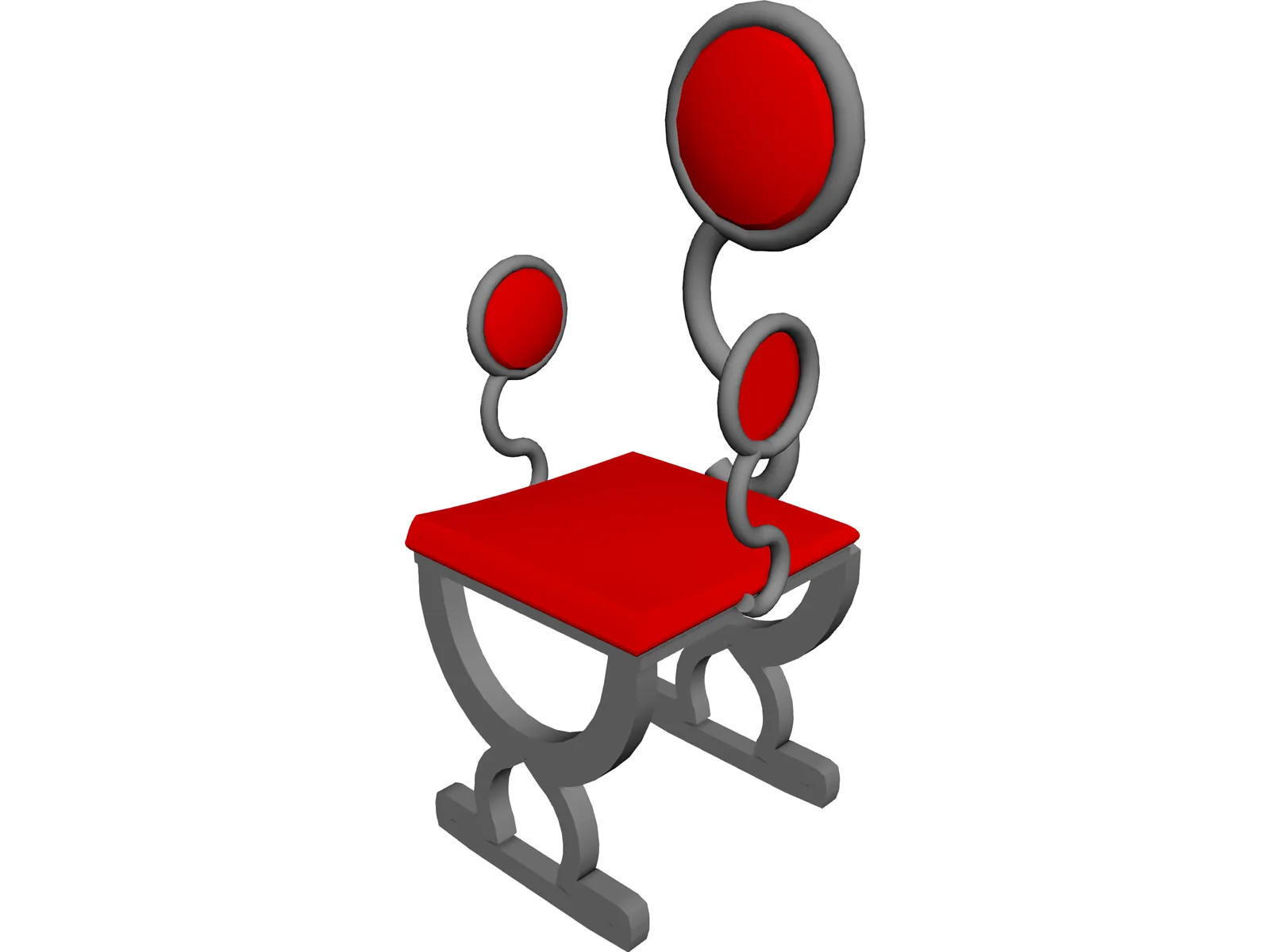 Chair 3D Model main preview