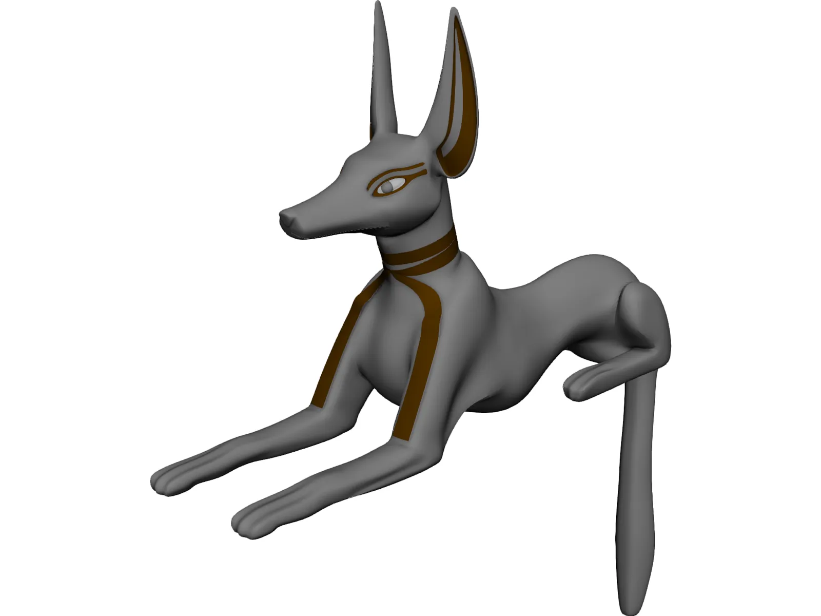 Annubis 3D Model main preview